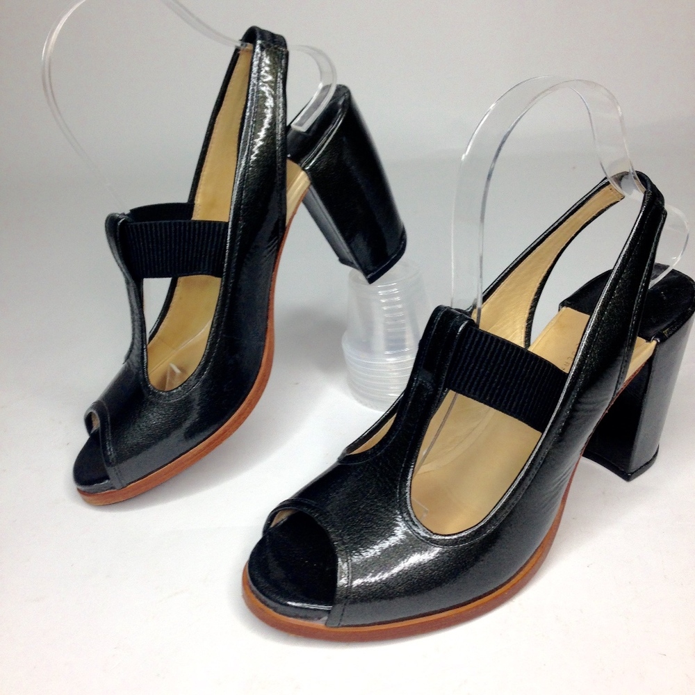 Best Dancing Italian Peep Toe Heels B-345